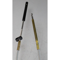 883719A16 Quicksilver Gen II Throttle & Control Cable Set of 2 16' NEW OLD STOCK