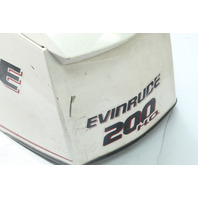 Evinrude ETEC Hood Cover Cowl Cowling HO 200 225 250 300 HP V6 GOOD CONDITION