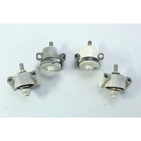 Evinrude 2009 2010 & UP ETEC Upper & Lower Rubber Mount Set 15 25 30 HP 2 Cyl