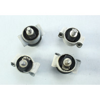 Evinrude 2009 2010 & UP ETEC Upper & Lower Rubber Mount Set 15 25 30 HP 2 Cyl