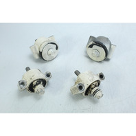 Evinrude 2009 2010 & UP ETEC Upper & Lower Rubber Mount Set 15 25 30 HP 2 Cyl