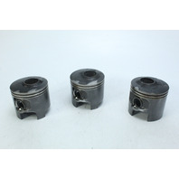 Mercury 2005 - 2010 Piston SET OF 3 W/Rings 200 225 250 HP V6 READY TO INSTALL