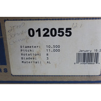 Johnson Evinrude 1979 & UP AL RH STD 10-1/2 X 11 Propeller 6 MONTH HUB WARRANTY