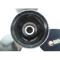 Quicksilver Black Max Alum RH 10 3/4 X 13 Propeller 3 Blade  6 MTH HUB WARRANTY
