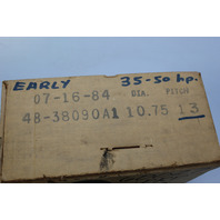 Quicksilver Black Max Alum RH 10 3/4 X 13 Propeller 3 Blade  6 MTH HUB WARRANTY