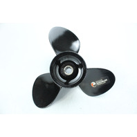 Quicksilver Black Max Alum RH 10 3/4 X 13 Propeller 3 Blade  6 MTH HUB WARRANTY