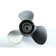 Quicksilver Black Max Alum RH 10 3/4 X 13 Propeller 3 Blade  6 MTH HUB WTY