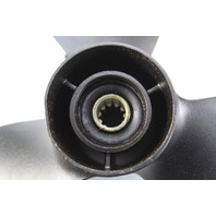 Quicksilver Black Max Alum RH 10 3/4 X 13 Propeller 3 Blade  6 MTH HUB WTY