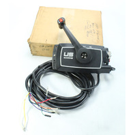 NEW US Marine Force Side Mount Control Box 15 1/2' Harness W/ KEY & Trim Switch