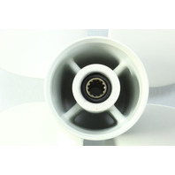 Nissan Tohatsu 4 Blade RH ALUM 8.7 x 7 Propeller 8 & 9.8 HP 6 MONTH HUB WARRANTY