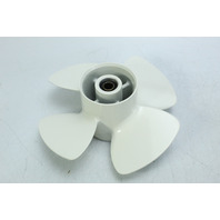 Nissan Tohatsu 4 Blade RH ALUM 8.7 x 7 Propeller 8 & 9.8 HP 6 MONTH HUB WARRANTY