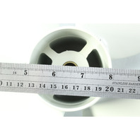 Nissan Tohatsu 4 Blade RH ALUM 8.7 x 7 Propeller 8 & 9.8 HP 6 MONTH HUB WARRANTY