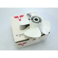 Nissan Tohatsu 4 Blade RH ALUM 8.7 x 7 Propeller 8 & 9.8 HP 6 MONTH HUB WARRANTY