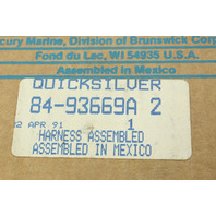 NEW OLD STOCK! OEM Mercury Quicksilver Adapter Harness