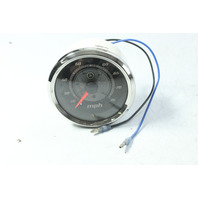 OEM Yamaha CB-CS Analog Speedometer 0-75 MPH Silver 2-Wire W/Hardware NEW IN BOX