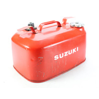 Vintage Suzuki Metal Outboard Portable Fuel Gas Tank 6 Gallon