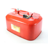 Vintage Suzuki Metal Outboard Portable Fuel Gas Tank 6 Gallon