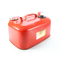 Vintage Suzuki Metal Outboard Portable Fuel Gas Tank 6 Gallon