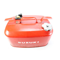 Vintage Suzuki Metal Outboard Portable Fuel Gas Tank 6 Gallon