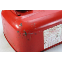 Vintage Suzuki Metal Outboard Portable Fuel Gas Tank 4 Gallon