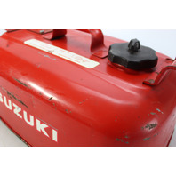Vintage Suzuki Metal Outboard Portable Fuel Gas Tank 4 Gallon