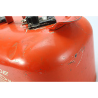 Vintage Evinrude Cruis-A-Day Metal Outboard Portable Fuel Gas Tank 6 Gallon