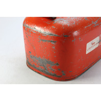 Vintage OMC Johnson Metal Outboard Portable Fuel Gas Tank 6 Gallon