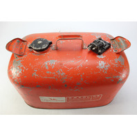Vintage OMC Johnson Metal Outboard Portable Fuel Gas Tank 6 Gallon