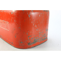 Vintage OMC Johnson Metal Outboard Portable Fuel Gas Tank 6 Gallon