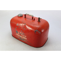 Vintage Lifeline Metal Outboard Fuel Tank 6 Gallon