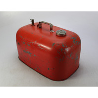 Vintage Lifeline Metal Outboard Fuel Tank 6 Gallon