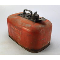 Vintage Johnson Mile Master Metal Outboard Fuel Tank 6 Gallon