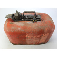 Vintage Johnson Mile Master Metal Outboard Fuel Tank 6 Gallon