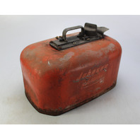 Vintage Johnson Mile Master Metal Outboard Fuel Tank 6 Gallon