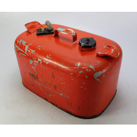 Vintage Johnson Evinrude OMC Metal Outboard Fuel Tank 6 Gallon