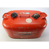 Vintage Johnson Evinrude OMC Metal Outboard Fuel Tank 6 Gallon