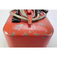 Vintage Mercury Quicksilver Metal Outboard Fuel Tank w/ Hose 6 Gallon