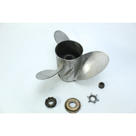 Mercury Laser II 14-1/4 x 23 SS Propeller RH  40 50 60 65 70 75 80 85 90 + HP