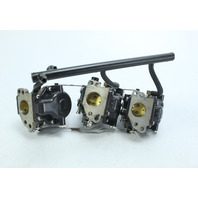 Johnson Evinrude 1996 - 2001 Carburetor Set 25 35 HP 3 Cyl READY FOR REBUILD