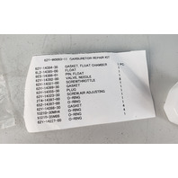 62Y-W0093-11-00 Yamaha 2001-2004 Carburetor Repair Kit 50 HP 4 stroke 4 cyl NEW!