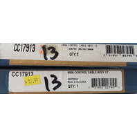 CC17913 Teleflex 600A Throttle & Control Cable Set of 2 13' NEW OLD STOCK