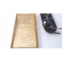 PC-14 8-91 LEI Lowrance Eagle Sea 4' Power Cable GlobalMap 1000 NEW OLD STOCK!