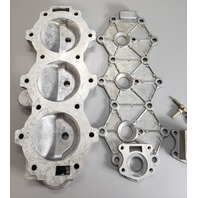 F370518-2 Chrysler 1975-1976 Cylinder Head 75 85 90 HP 3 Cylinder NEW OLD STOCK