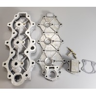 F370518-2 Chrysler 1975-1976 Cylinder Head 75 85 90 HP 3 Cylinder NEW OLD STOCK