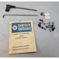 NEW! F458079 Chrysler 1975-1984 Manual Tiller Handle Kit 20 25 30 HP 2 cylinder