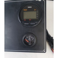 6Y5-8350T-D0-00 Yamaha 2006 & UP Tachometer & Fuel Gauge Panel with w/Wires NEW!