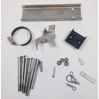 120-0071-00 Garmin Cylinder Bracket Kit For Mercury 15 & 20 Pro-Kicker NEW!