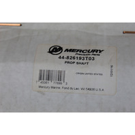 826193T03 Mercury Mariner 2006-2010 Propeller Shaft 40 50 60 HP NEW