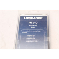 PC-24U Lowrance 99-83 Power Cable NEW OLD STOCK STILL IN ORIGINAL PACKAGE