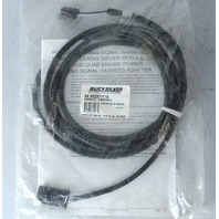893371T10 Mercury Quicksilver Power Steering Signal Harness Adapter 10' NOS